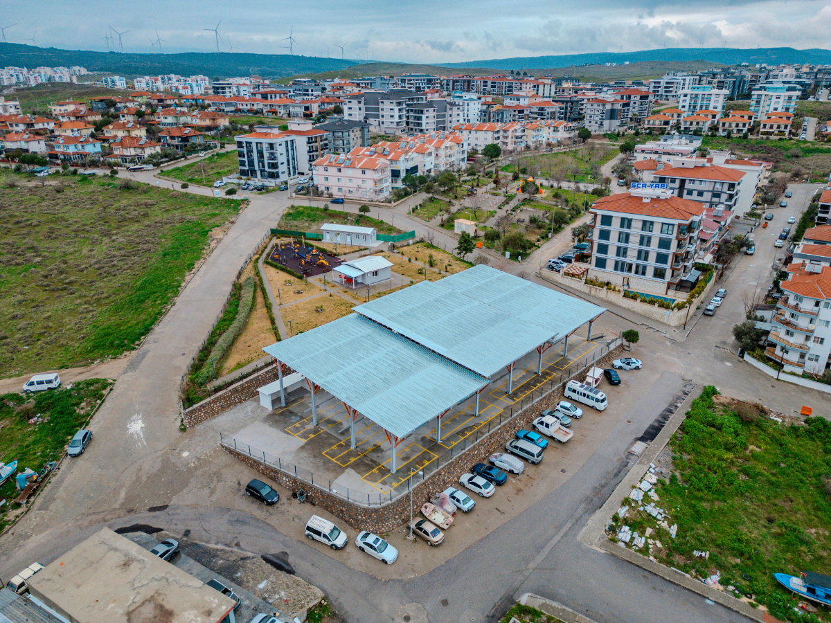 Seferihisar Belediyesi, Karakayalar Pazar Yeri’ni hizmete açıyor.