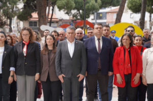 Atatürk'ün Seferihisar'a Gelişinin 92. yılı törenle kutlandı