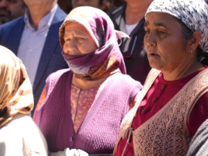 Başkan Yetişkin Akbelen'de : Toprağımızı savunmaya devam edeceğiz"