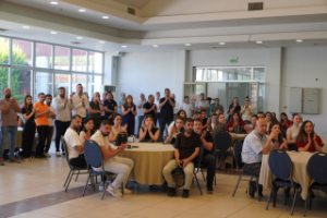 Başkan Yetişkin personelle bayramlaştı