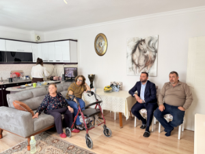 Başkan Yetişkin ve Başkan Yardımcısı Pehlivan’dan şehit ailelerine bayram ziyareti