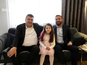 Başkan Yetişkin ve Başkan Yardımcısı Pehlivan’dan şehit ailelerine bayram ziyareti