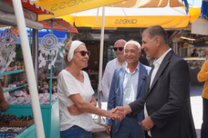 Cemil Tugay Seferihisar’da çalışmaları yerinde inceledi: "Seferihisar’a değer katacak her adımın yanında olacağız”