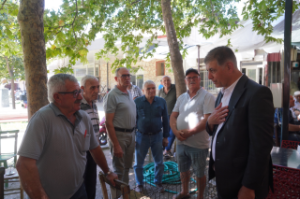 Cemil Tugay Seferihisar’da çalışmaları yerinde inceledi: "Seferihisar’a değer katacak her adımın yanında olacağız”
