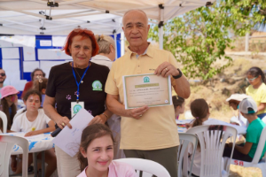 Çocuklar boyadı, bir can dost yeni yuvasına kavuştu