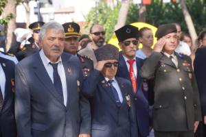 Gaziler Günü tören ile kutlandı