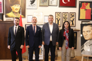 KKTC İzmir Başkonsolosluğu’ndan Seferihisar’a nezaket ziyareti