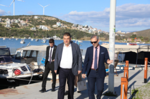 KKTC İzmir Başkonsolosluğu’ndan Seferihisar’a nezaket ziyareti