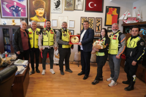 RİEDER Kulübü’nden Başkan İsmail Yetişkin’e teşekkür ziyareti