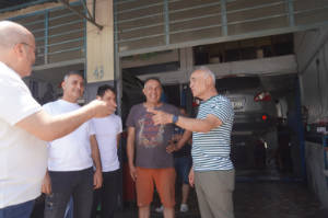 Sanayi bölgesinde saha mesaisi başladı