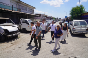 Sanayi bölgesinde saha mesaisi başladı