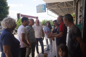 Sanayi bölgesinde saha mesaisi başladı