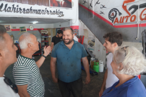 Sanayi bölgesinde saha mesaisi başladı