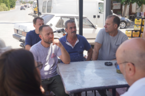 Sanayi bölgesinde saha mesaisi başladı