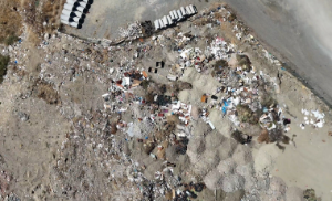 Seferihisar Belediyesi’nden drone destekli kaçak hafriyat denetimi