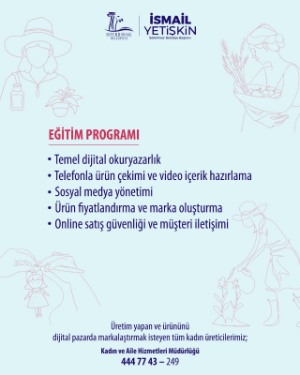 Seferihisar Belediyesi’nden kadın emeğine "Dijital Destek”