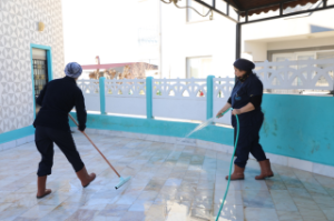 Seferihisar Belediyesi’nden Ramazan öncesi ibadethanelerde kapsamlı temizlik seferberliği