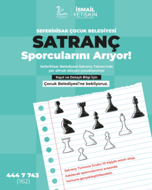 Seferihisar Çocuk Belediyesi "Satranç Takımı” kuruluyor