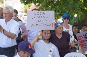 Seferihisar Gölcük’te JES’e geçit yok!