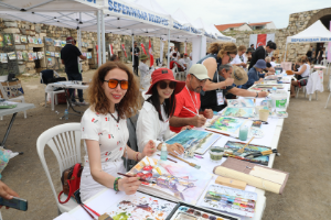 Seferihisar’da 2. Uluslararası Suluboya Festivali sona erdi