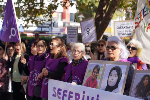 Seferihisar’da 25 Kasım Kadına Yönelik Şiddetle Mücadele Günü etkinlikleri gerçekleşti