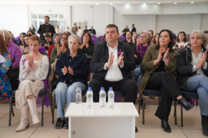 Seferihisar’da 25 Kasım Kadına Yönelik Şiddetle Mücadele Günü etkinlikleri gerçekleşti