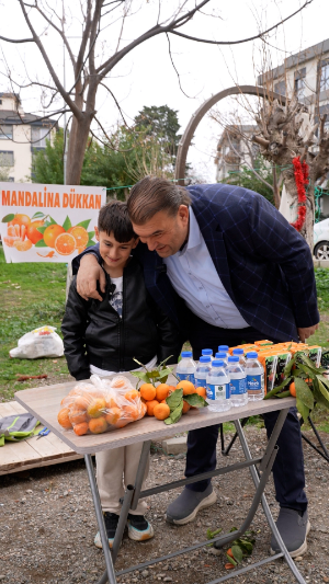 Seferihisar’da küçük yürekten büyük duyarlılık;