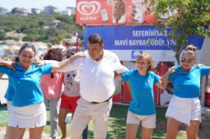Seferihisar’da "Mavi Bayraklı” plaj sezonu açıldı