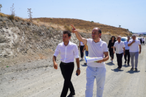 Seferihisar’ın ulaşımına nefes aldıracak "Çevre Yolu” için sahada ortak inceleme