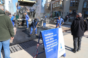 TEMEL CİNGÖZ CADDESİ’NDE SONA GELİNDİ, ESNAFIN YÜZÜ GÜLDÜ