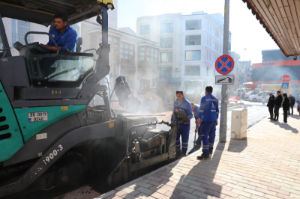 TEMEL CİNGÖZ CADDESİ’NDE SONA GELİNDİ, ESNAFIN YÜZÜ GÜLDÜ