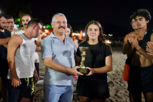 Ürkmez’de Zafer Kupası’nın şampiyonu Satmusa Ürkmez