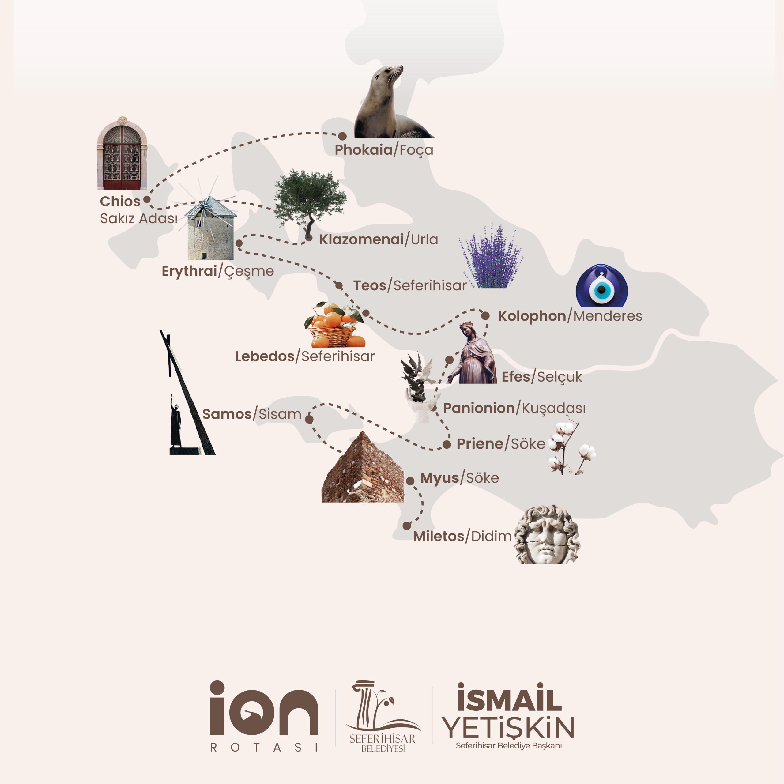 Seferihisar Belediyesi’nin ION Rotası Türkiye’nin 7 Kültürel Rotasından Biri Seçildi