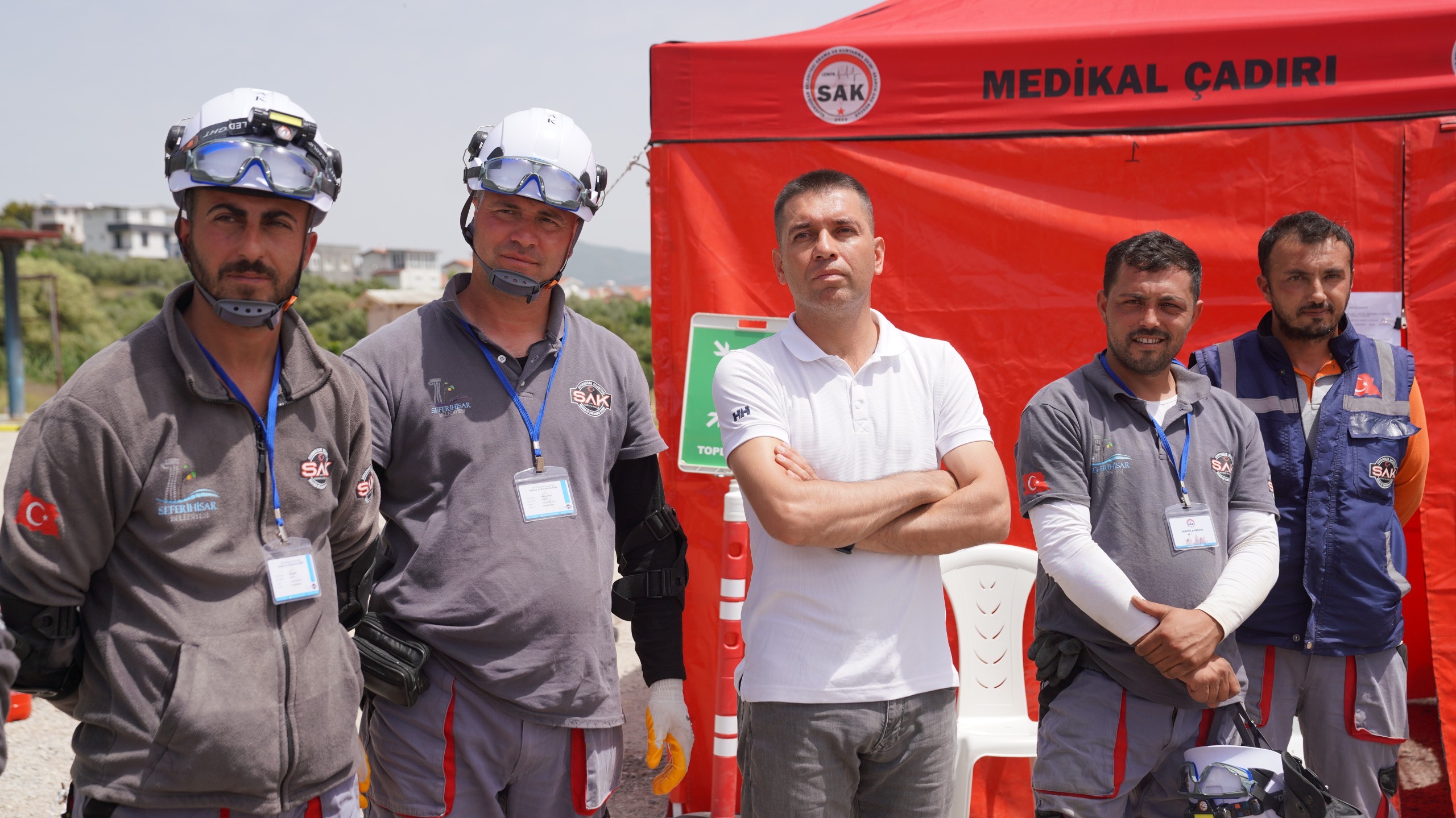 Seferihisar Belediyesi Arama Kurtarma Ekibi AFAD Akreditasyon Sınavı’nı geçti