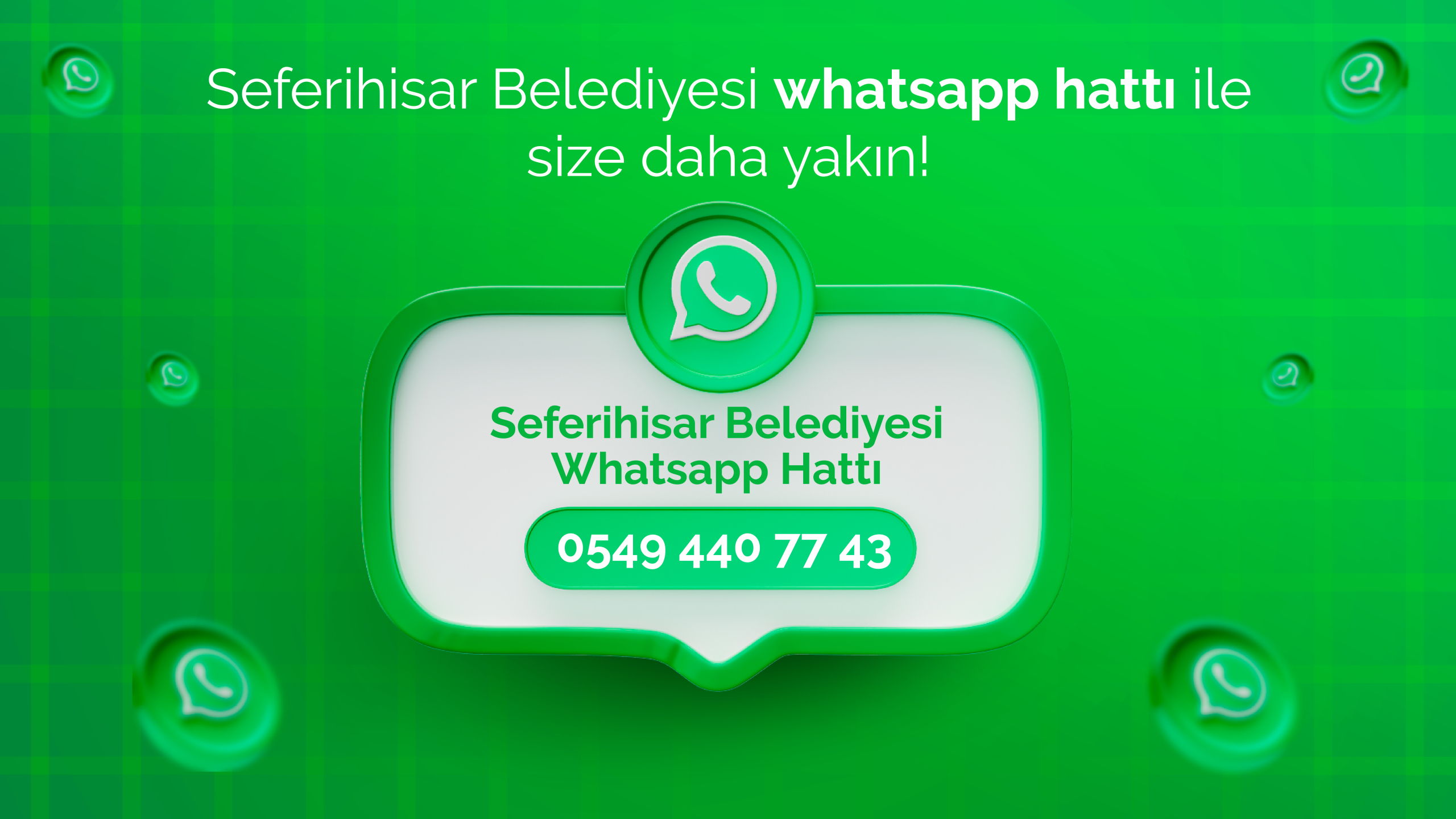 Belediye Whatsapp Hattı