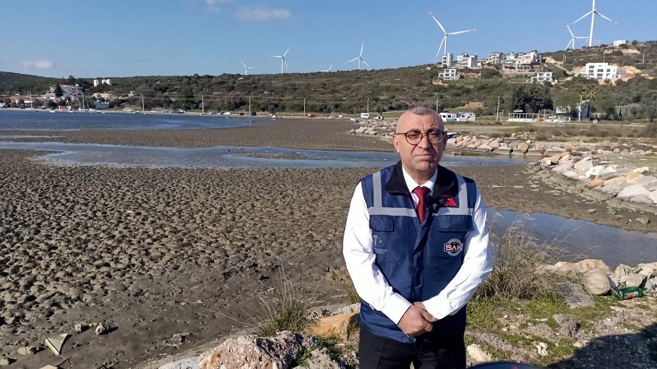Seferihisar Belediyesi iç rahatlattı;  Su çekilmesi tehlike değil