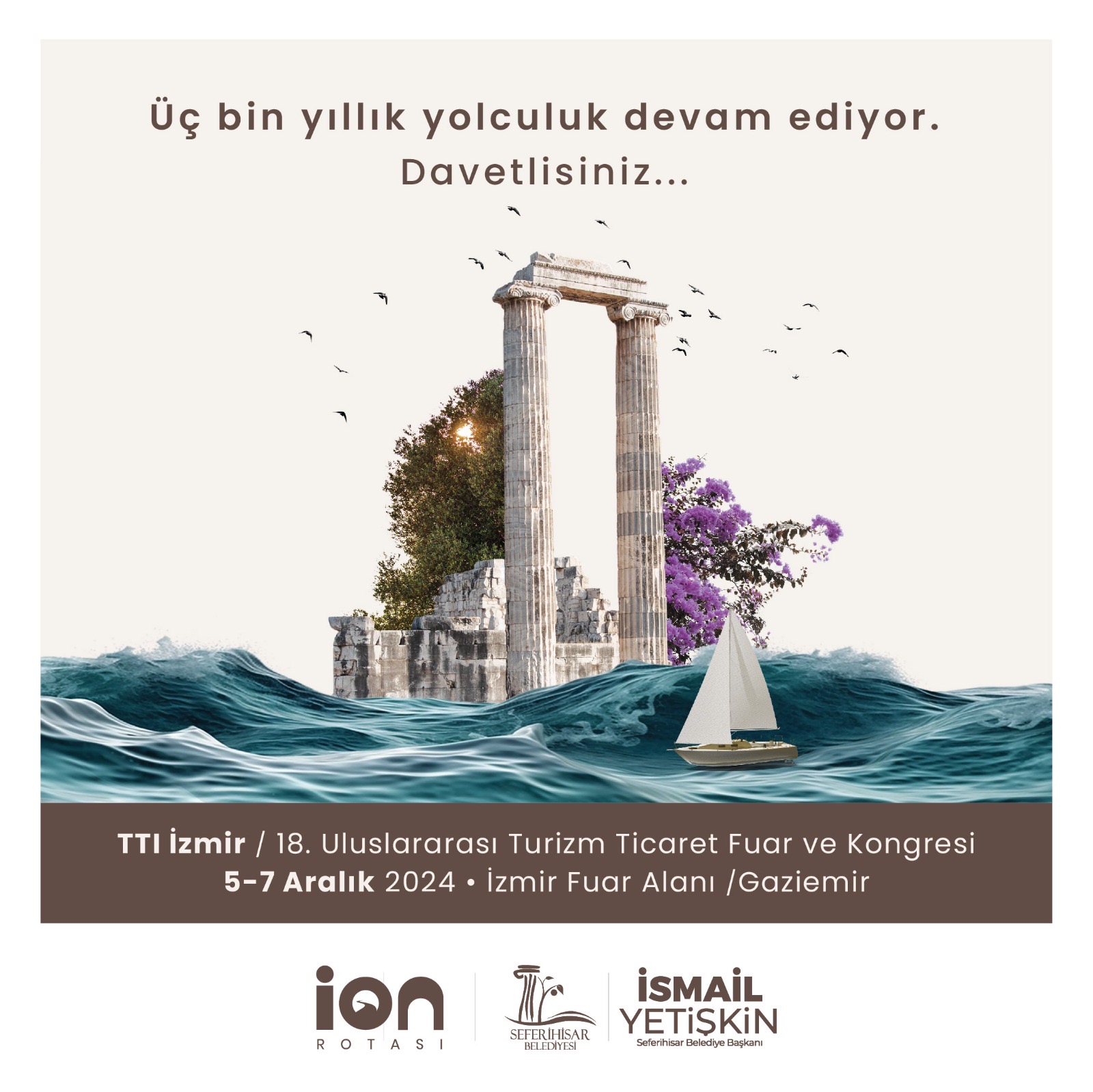 Seferihisar Belediyesi, İon Rotası ile İzmir Turizm Fuarı’nda!