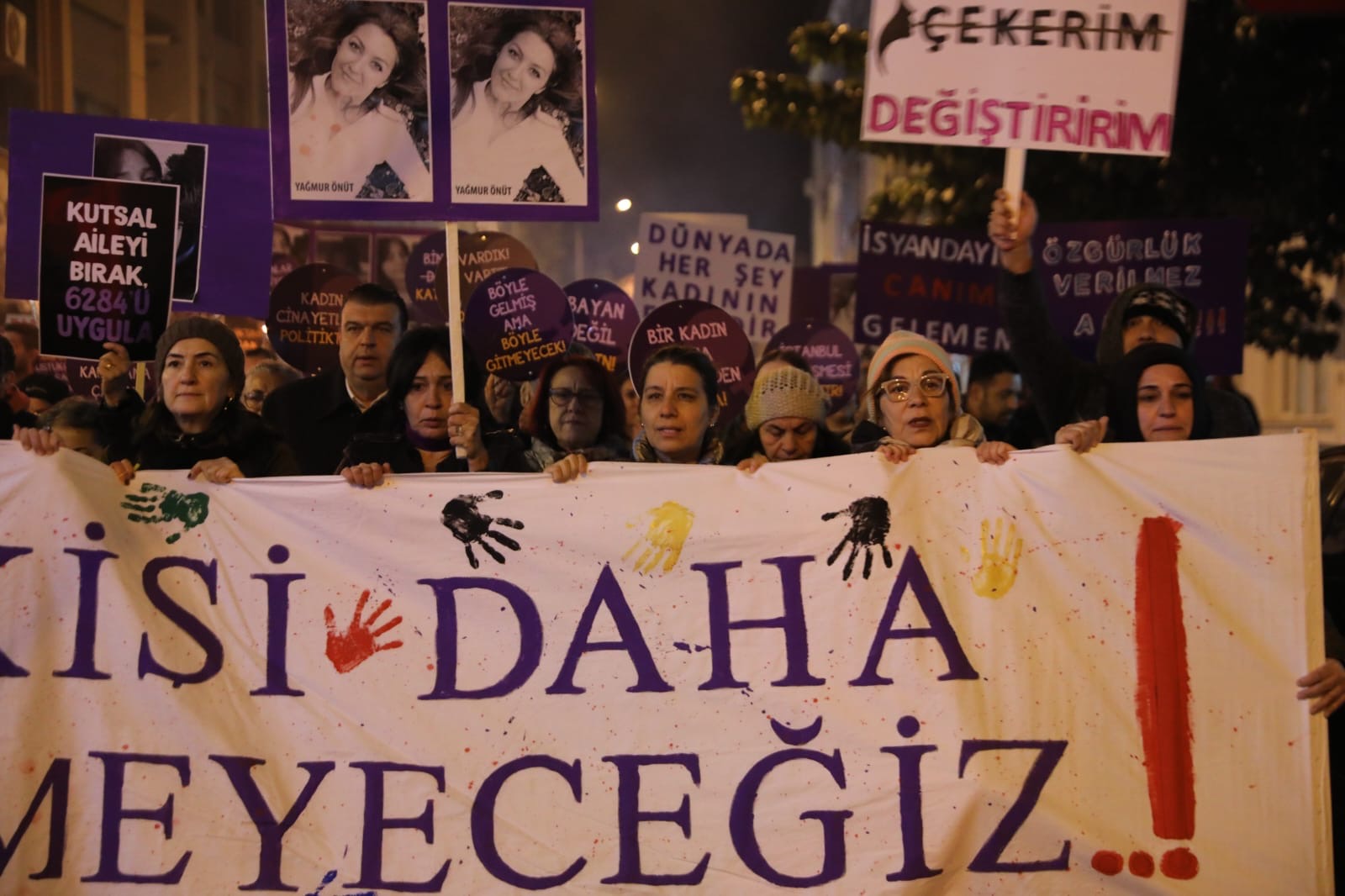 Seferihisar kadına yönelik şiddete karşı mücadelenin sesi oldu