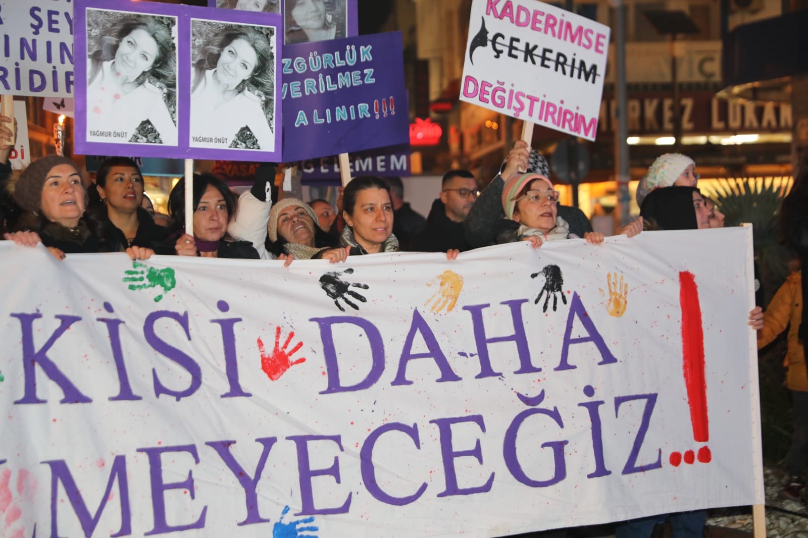 Seferihisar kadına yönelik şiddete karşı mücadelenin sesi oldu