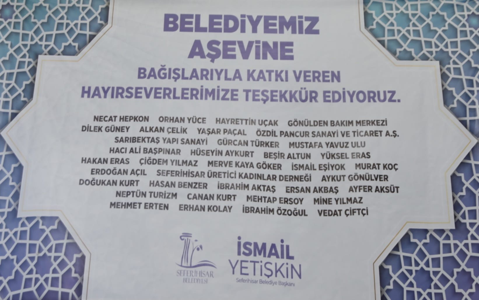 Seferihisar Pazar Yeri’nde binler iftarda buluştu